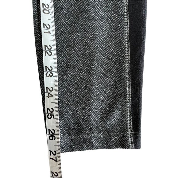 Eileen Fisher Recycled Polyester Herringbone Stretch Leggings ‎ Side Stripe XS - Picture 9 of 10